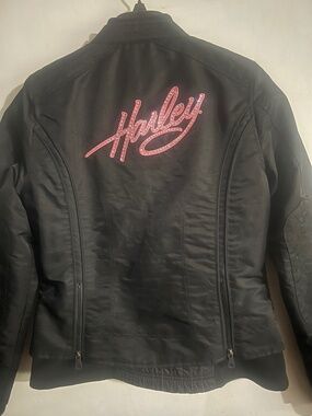 Harley Davidson Breast Cancer Edition Jacket with Removable Lining, Size Medium